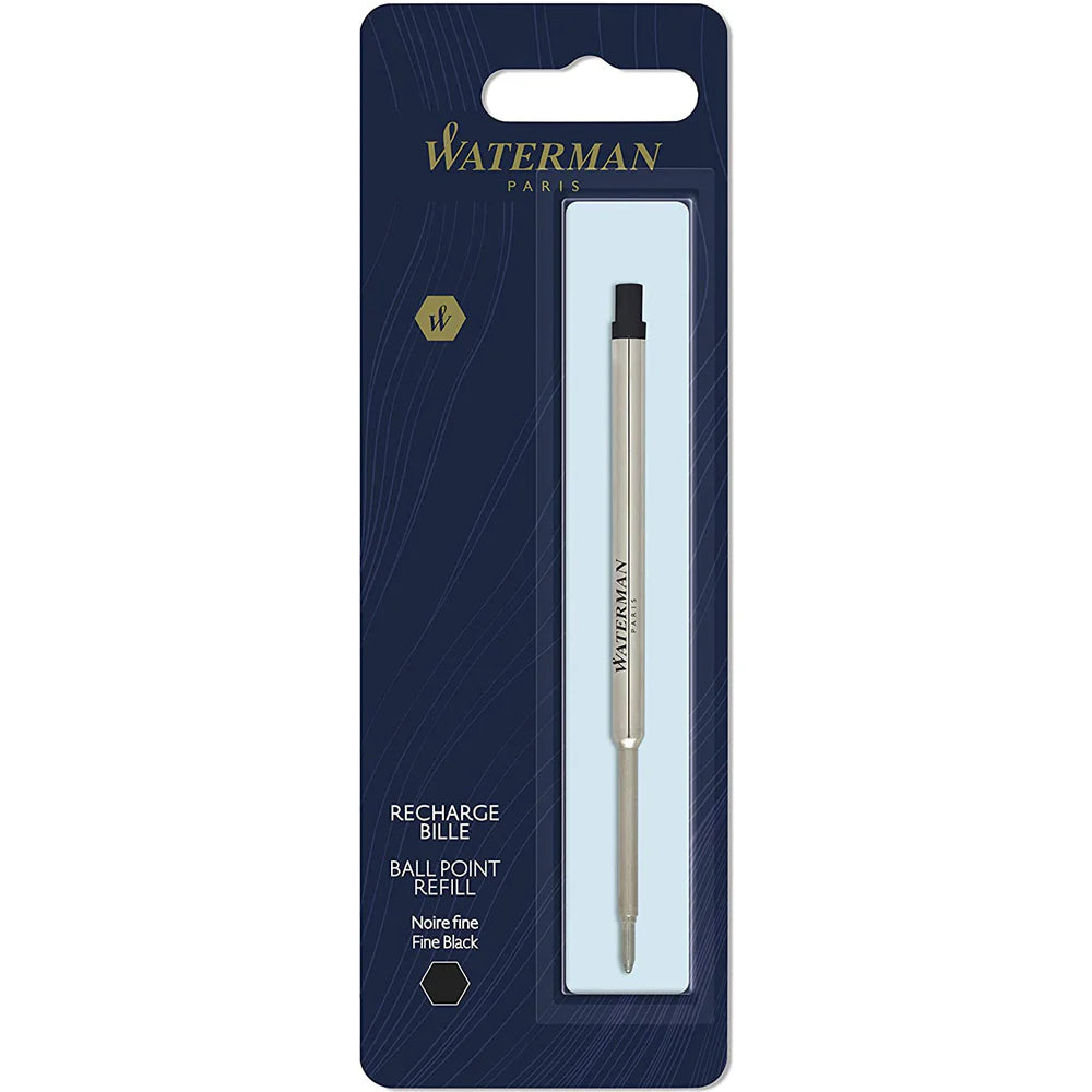 Waterman Fine Ballpoint Refill - Black Waterman Fine Ballpoint Refill - Black