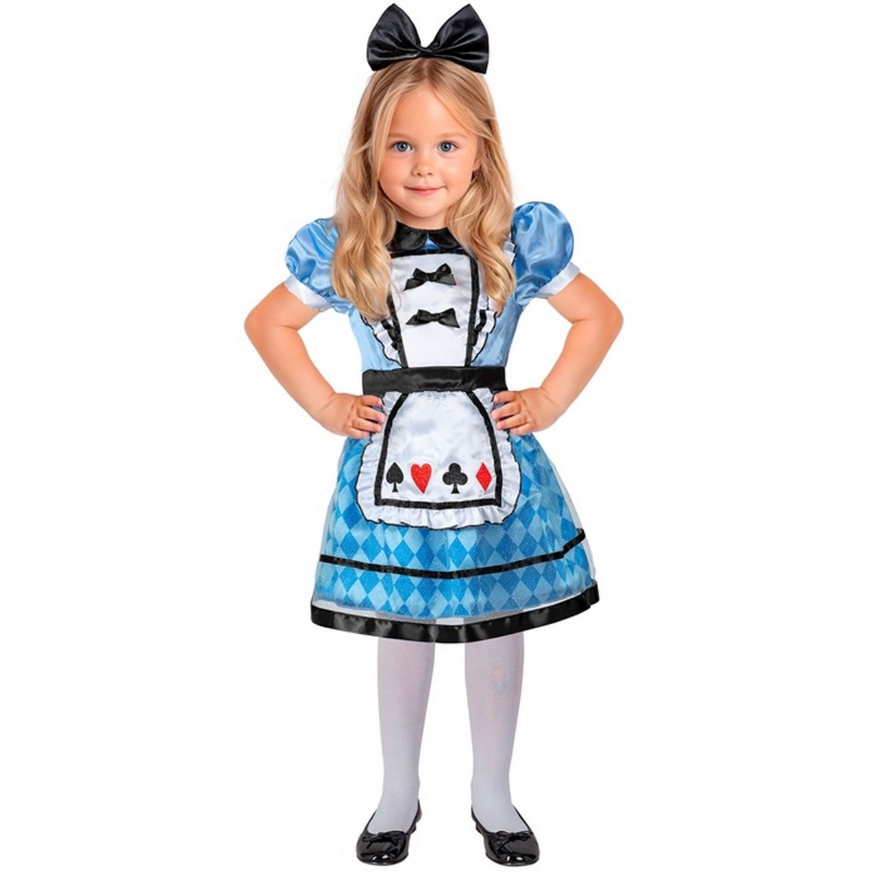 NEW W WIDMANN MILANO Party Fashion Kids Costume Alice in Wonderland Girl