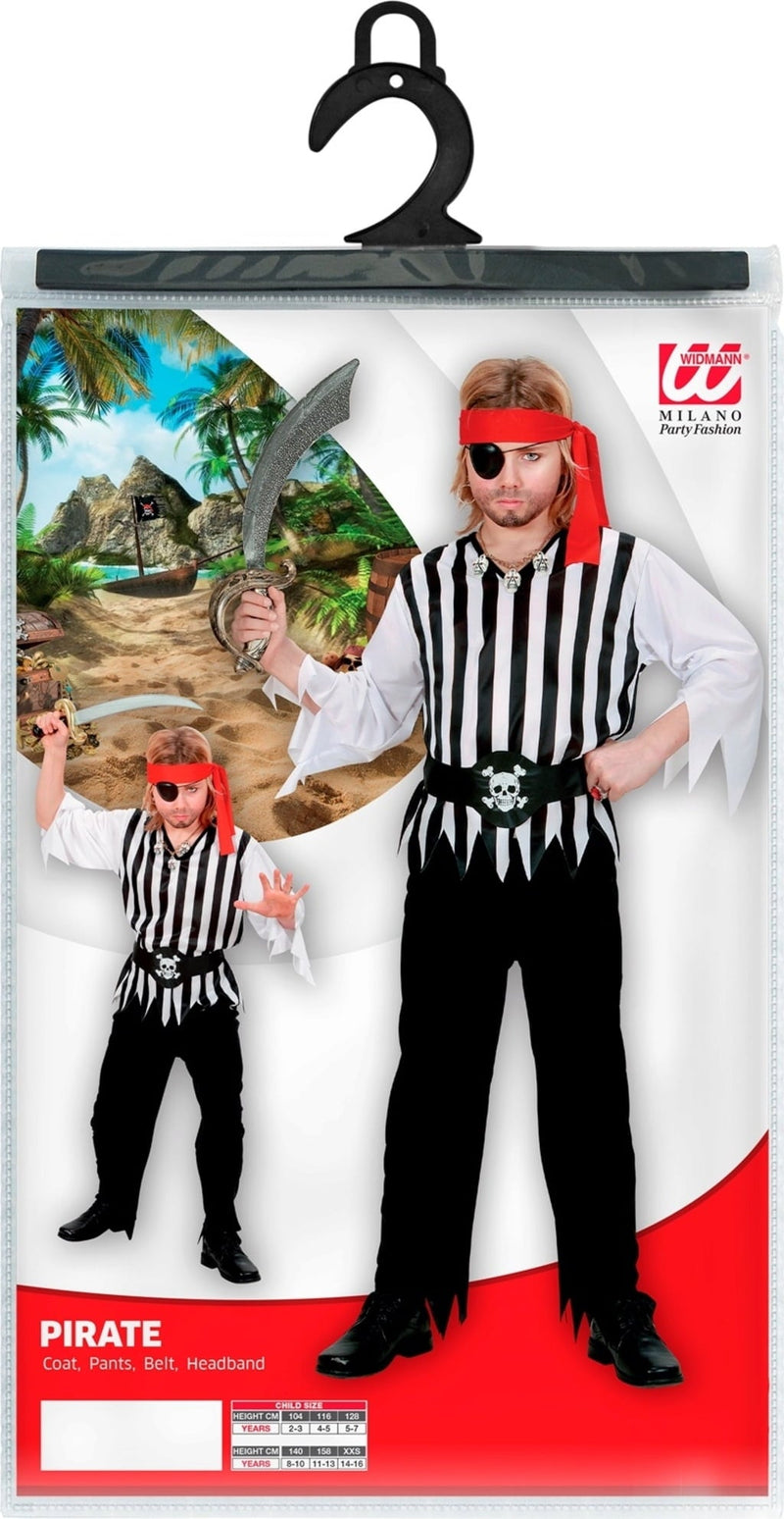 NEW W WIDMANN MILANO Party Fashion Kids Costume Pirate
