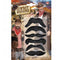 NEW W WIDMANN MILANO Party Fashion Cowboy Moustaches - Set of 6