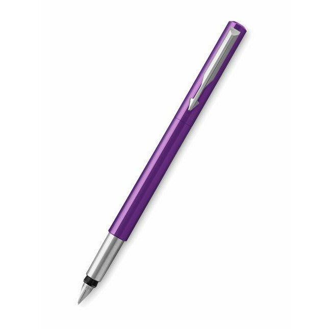 Parker Standard Vector Chrome Trim Fountain Pen