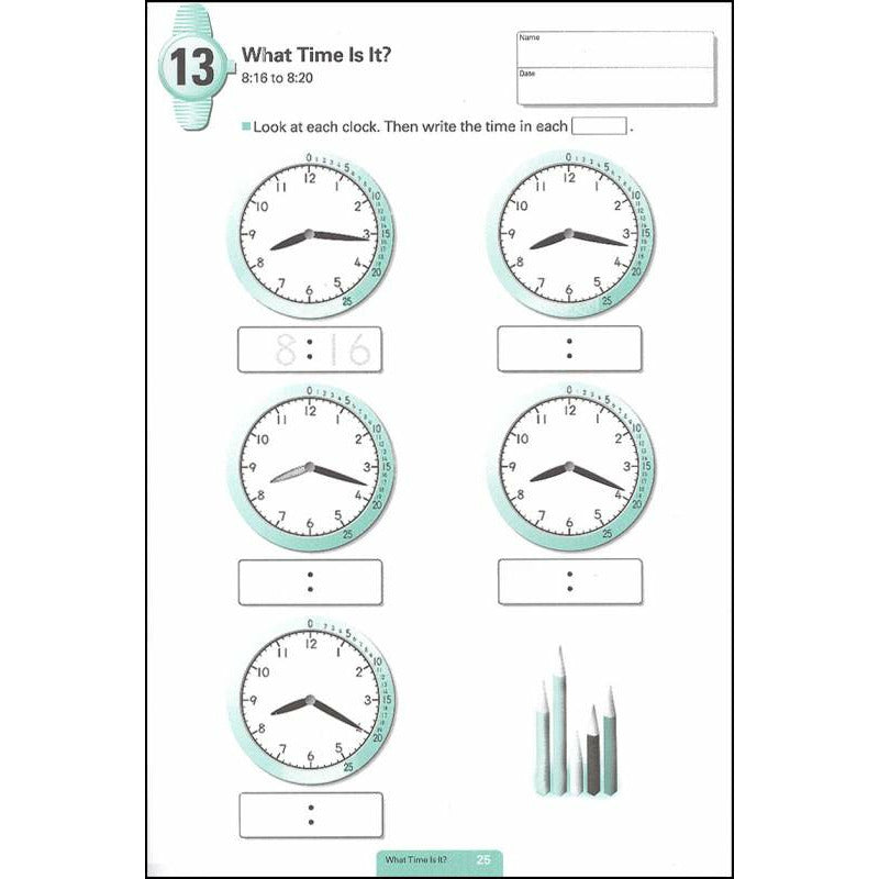 Kumon My Book of Telling Time Ages 5-6-7