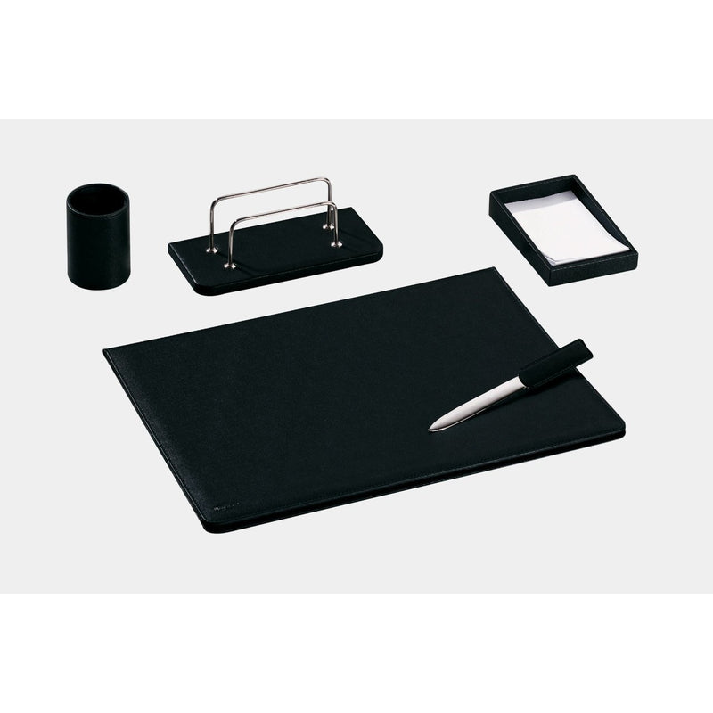 Munari Desk Set - 5 Pieces (Black)