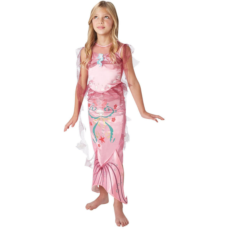 Pink Mermaid Kids Costume