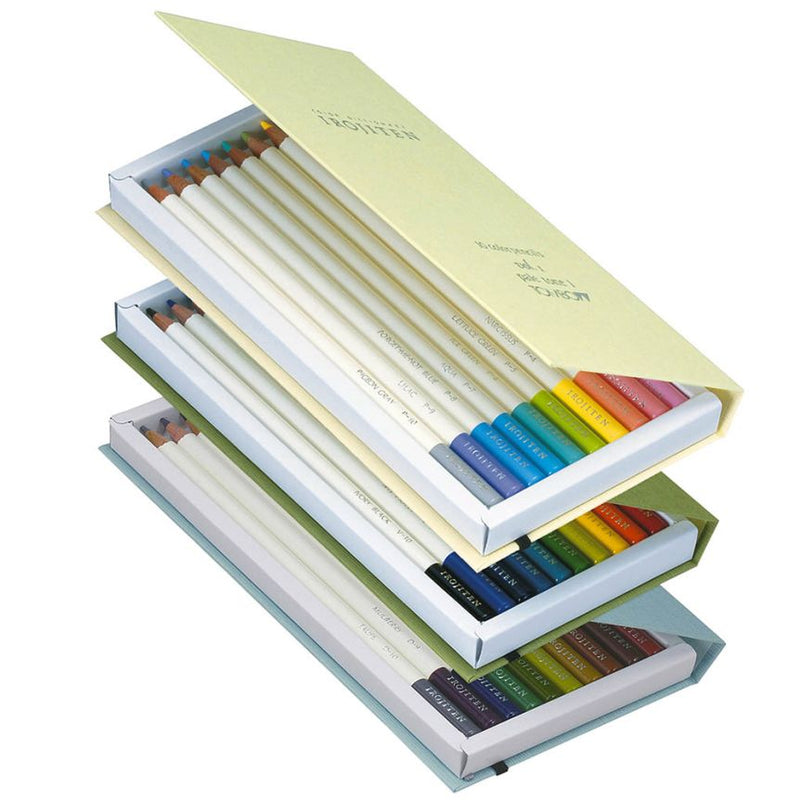Tombow Irojiten Color Dictionary Wooden Pencil Bundle Set 90 Pencils - Pack of 3