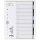 Durable 10 Color Dividers