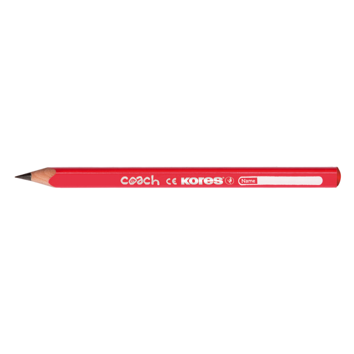 Kores Coach Jumbo Graphite Pencil (HB) - Pack of One Pencil