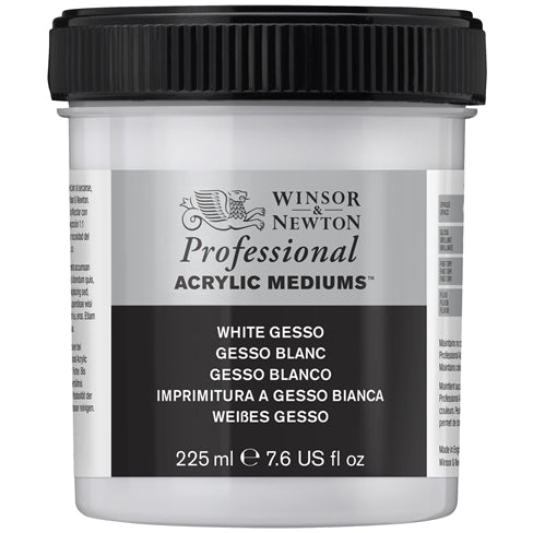 Winsor & Newton White Gesso Primer (225ml)