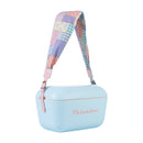 Polarbox Pop 20 Litre Coolers with Leather Strap - Blue/Pink