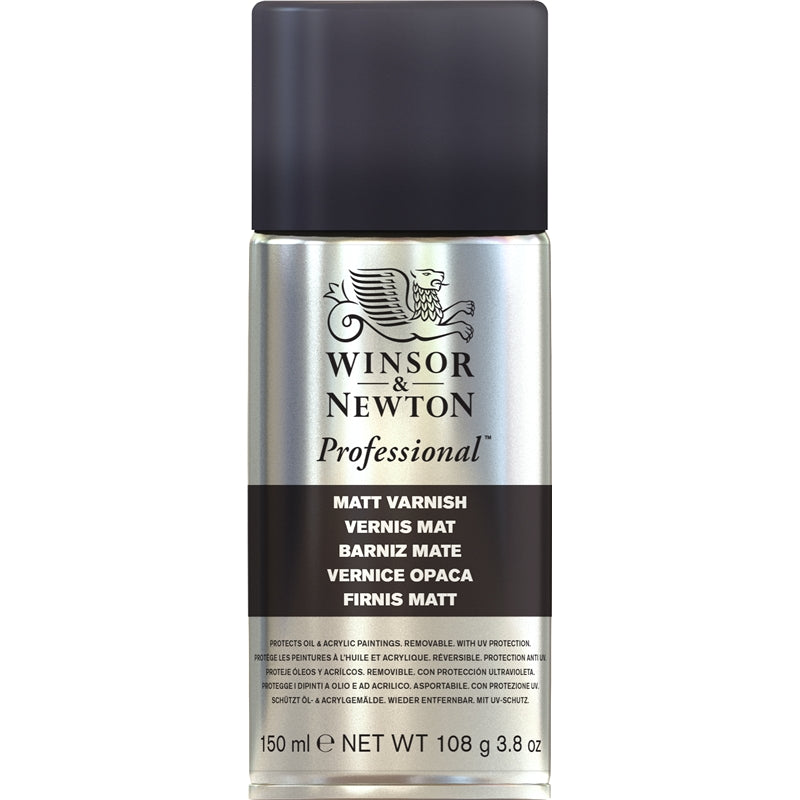 Winsor & Newton Acrylic & Oil Professional Matt Varnish Spray 150ml
