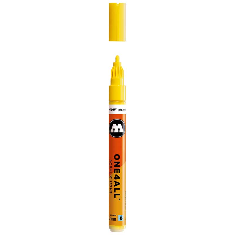 قلم دهان بويا اكريلك مولوتو قياس ٢ ملم