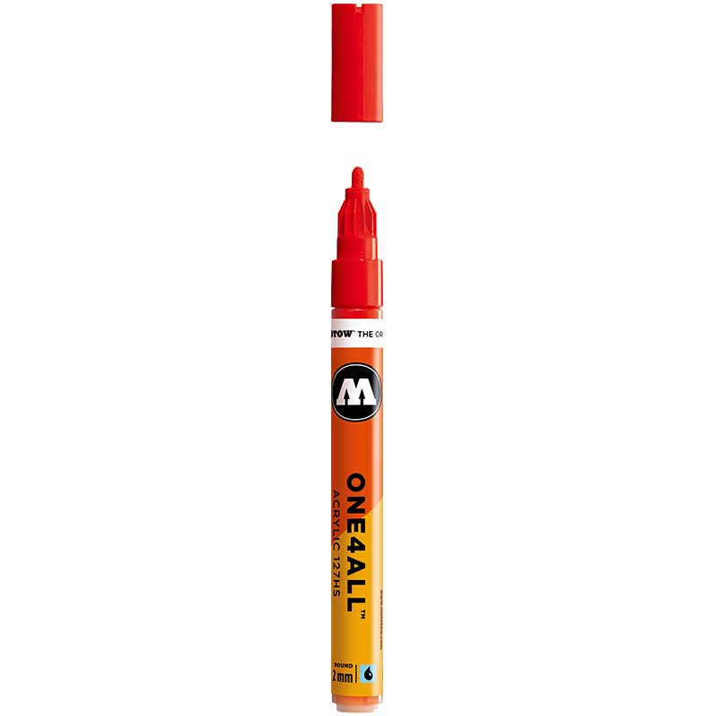 قلم دهان بويا اكريلك مولوتو قياس ٢ ملم