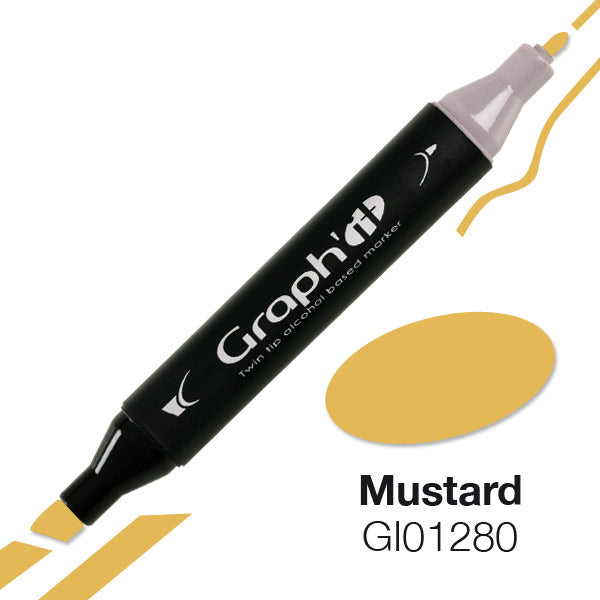 Graph It Twin Tip Marker - YELLOW/RED RANGE