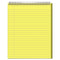 A4 دفتر قلاب سلك كامبردج ورق سميك مسطر لون أصفر ٧٠ ورقة قياس 