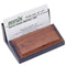 Bestar Two-Tone Desk Solid Wood Business Card Holder - Light Cherry & Black