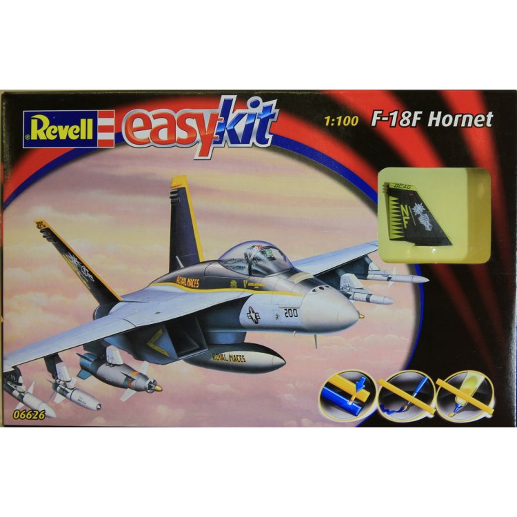 Revell Easy Model Kit F-18F Hornet