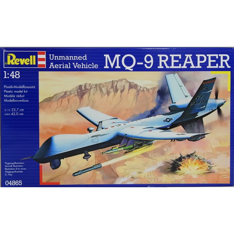 Revell Model Kit Unmanned Aerial Vehicle MQ-9 REAPER