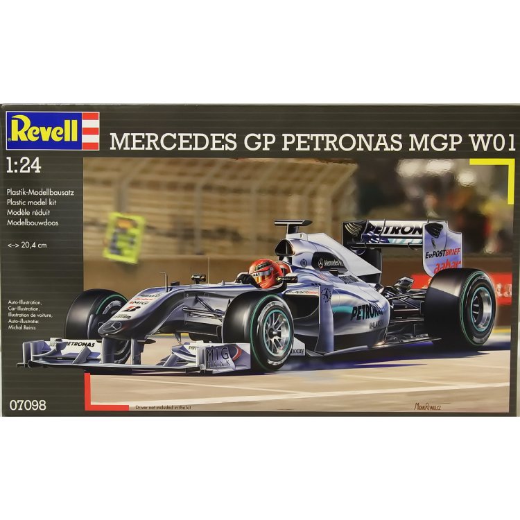 Revell Model Kit Mercedes GP Petronas MGP W01 – Istiklal Library