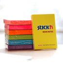 Hopax Stick'n Notes Neons 3"x2" -  Pack of 4 Colours