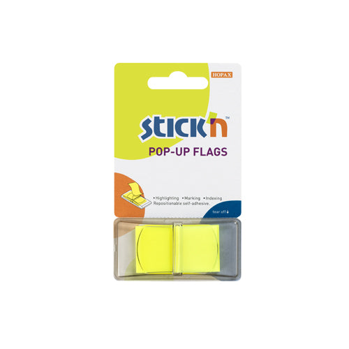 Hopax Stick'n Pop-Up Flags Solid Colors 45 x25 mm - Pack of 1