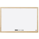 Bi-Office Wood Frame Whiteboard