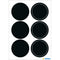 Herma 35mm Round Blackboard Stickers - Pack of 12