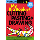 Kumon My Big Book of Cutting, Pasting & Drawing Ages 3-6