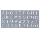 Cox Lettering Stencil Letters & Numbers