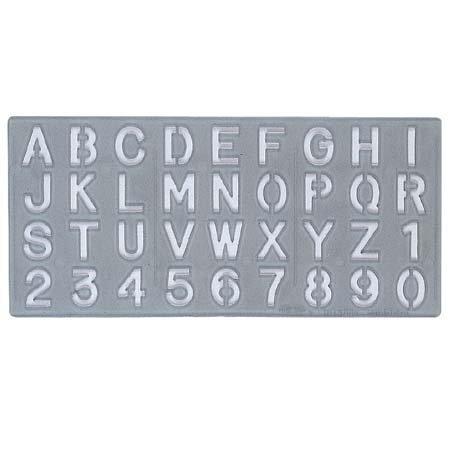 Cox Lettering Stencil Letters & Numbers