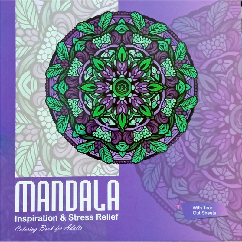 MANDALA Adult Coloring Book