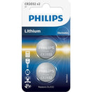 Phillips Lithium 3V Cell Batteries CR2032 - Pack of 2