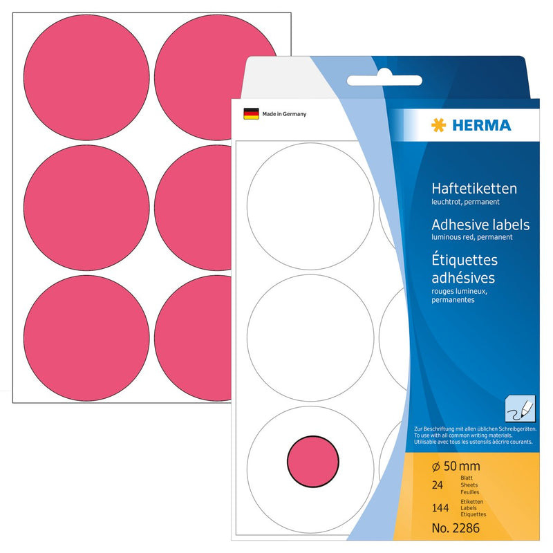 Herma Color Dots 19, 32 or 50mm