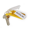 Durable Key Tags Pack of 24 - Assorted Colours