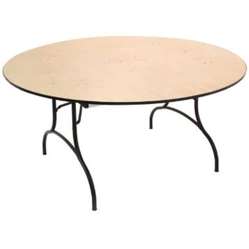 MityLite Madera Plywood Folding Table - (1.5 meters Round)