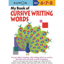 كتاب تعليمي للأطفال كومون الكتابة النسخية متصلة العمر ٦-٧-٨ سنوات باللغة الإنجليزية

