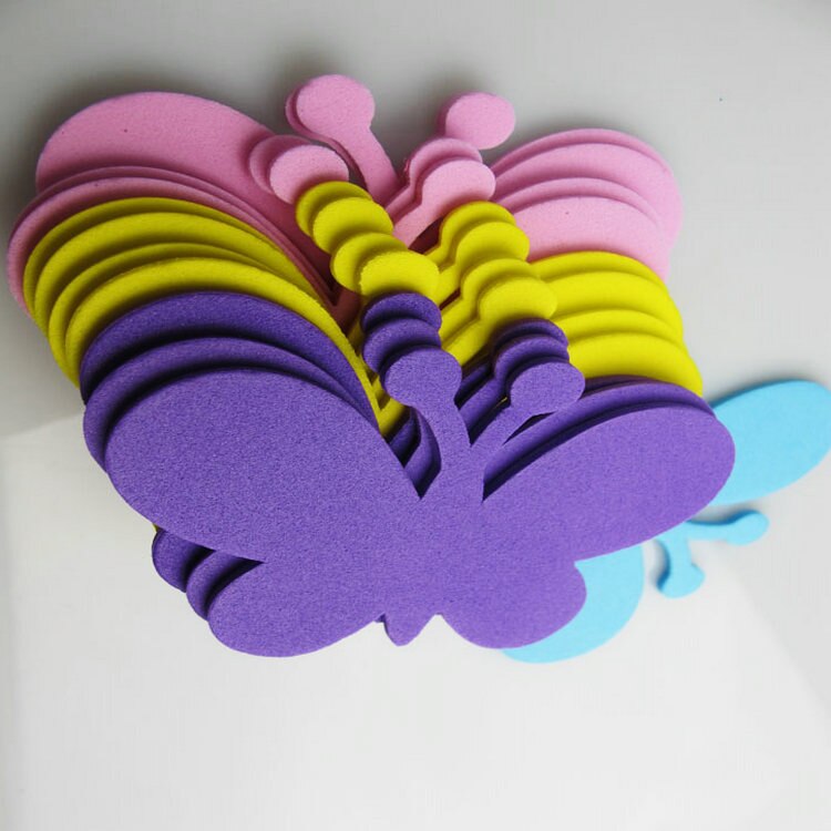 Creative Hands Foam Butterfly Shapes 16 x 12 cm - Pack of 35