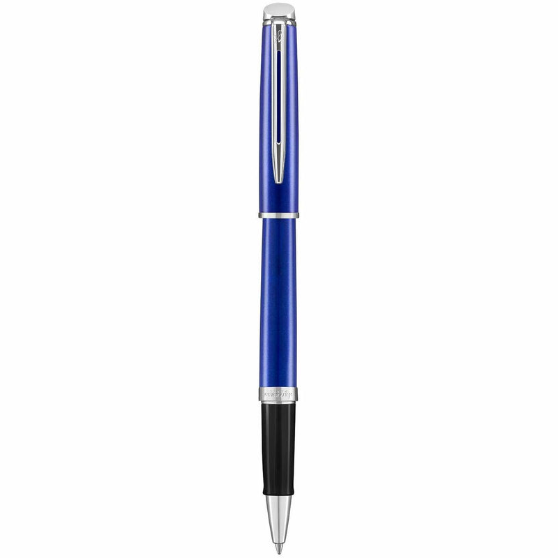 Waterman Hemisphere Bright Blue Lacquer CT Rollerball & Ballpoint Pen Set