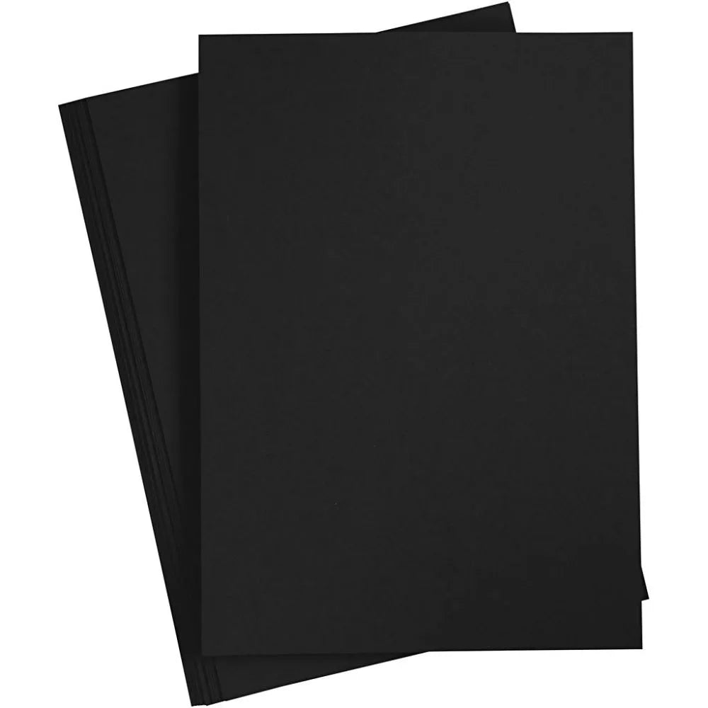 Recycled Black Construction Paper 200g A4 Pack Of 10 Istiklal Library recycled-black-construction-paper-200g-a4-pack-of-10-istiklal-library