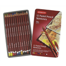 طقم أقلام ملونة درجات البشرة ديروينت باستيل سعة ١٢ لون
