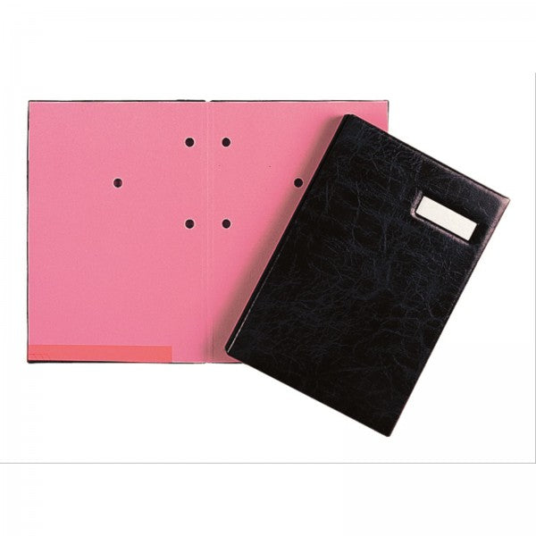 Pagna Premium Leather Style Signature Book 20 Sheets - A4