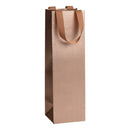 Stewo 11x10,5x36cm Metallic Bottle Gift Bag - Pack of 1