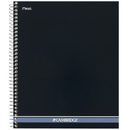 Cambridge Side-Spiral Square Ruled Writing Pad 70 Sheets A4 - Ivory ...