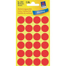 ملصقات ليبل دائرية ملونة للترميز ١٨ملم سعة ٩٦ ملصق
