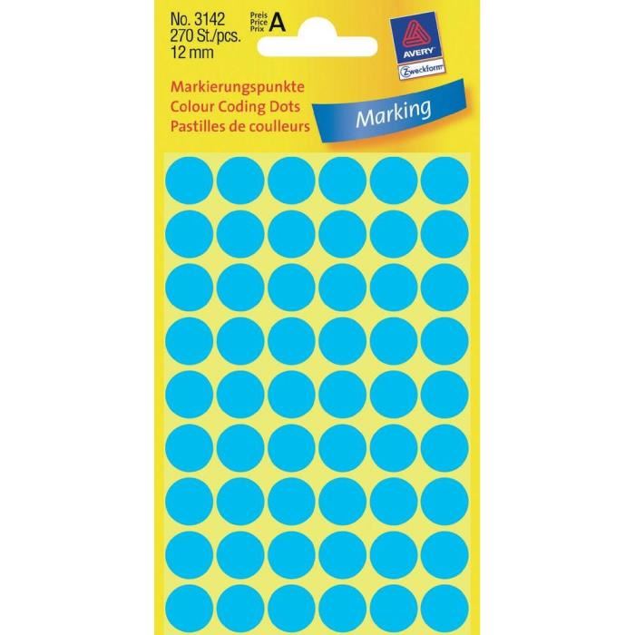 Zweckform Color Coding Dots 12mm - Pack