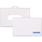 Bindermax Horizontal Hard Plastic Badge Holder 93 x 59 mm - Transparent White
