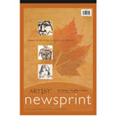 Pacon Newsprint Paper Pad - 12" x 18"