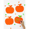 Unique Party Halloween Scratch Art Pumpkins - Pack of 24