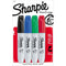 Sharpie Chisel Tip Permanent Markers - Set of 4
