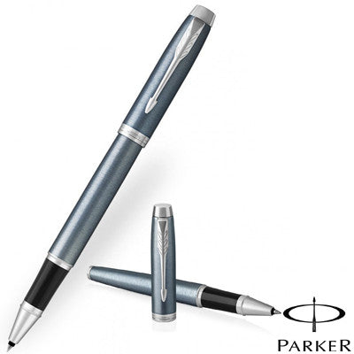 Parker IM Light Blue Grey CT Rollerball & Ballpoint Pen Set