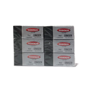 Yosogo Medium Black Erasers Pack/6